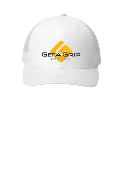 White OG logo Trucker Cap