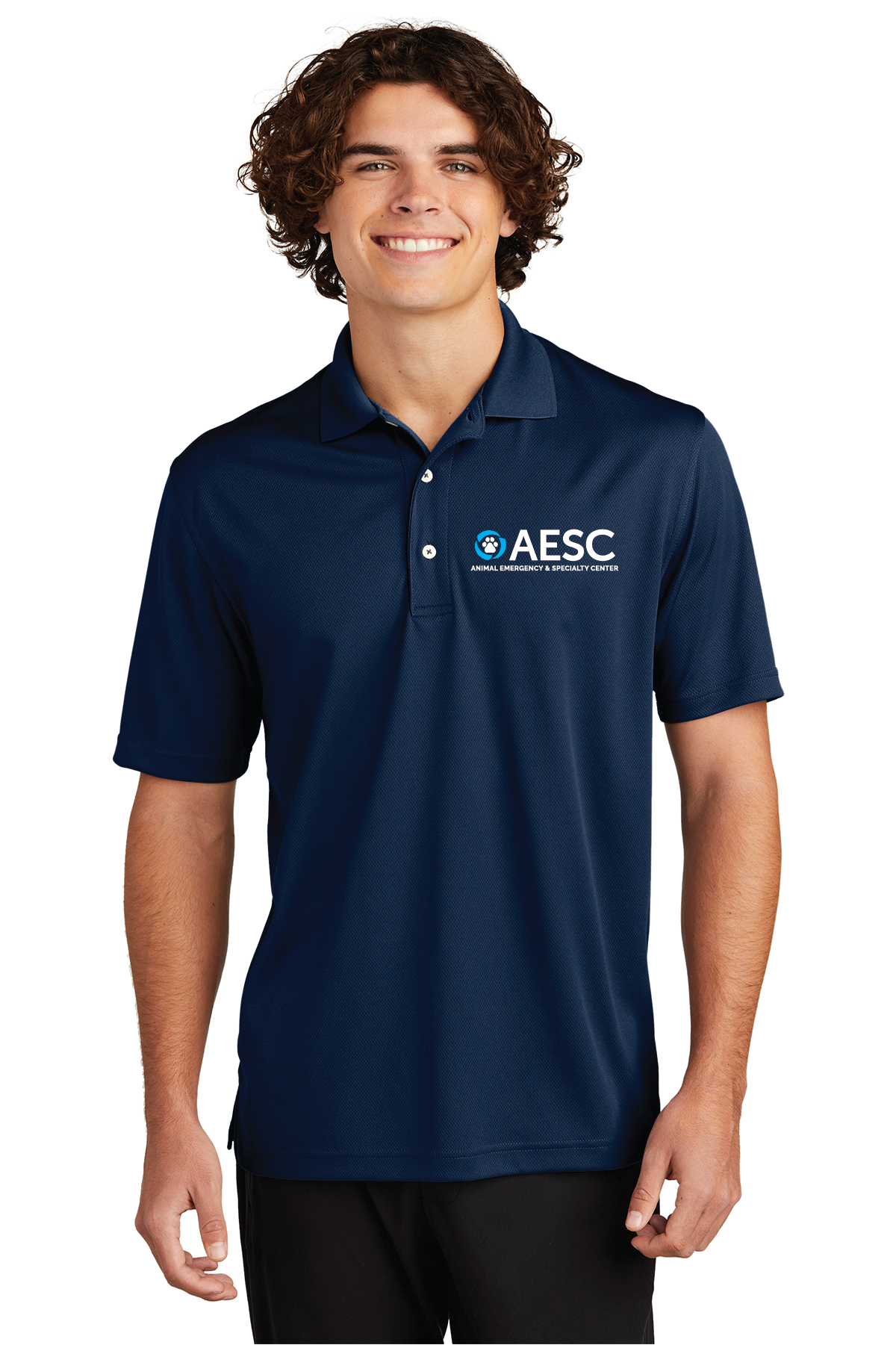 AESC Men’s Sport-Tek Dri Mesh Polo