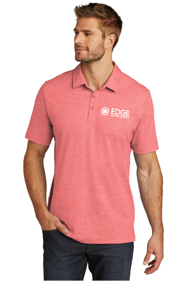 Edge Mens Oceanside Heather Polo