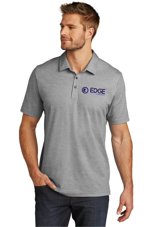 Edge Mens Oceanside Heather Polo