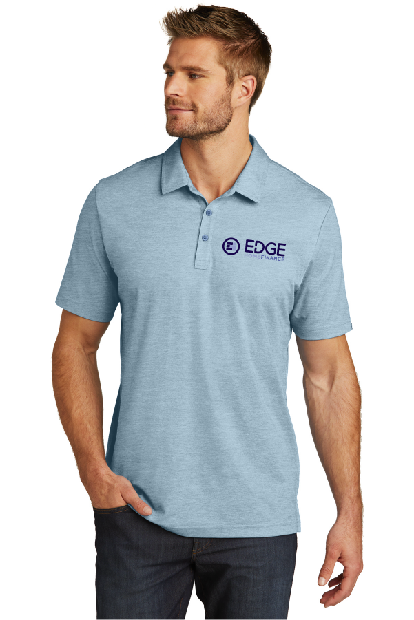 Edge Mens Oceanside Heather Polo