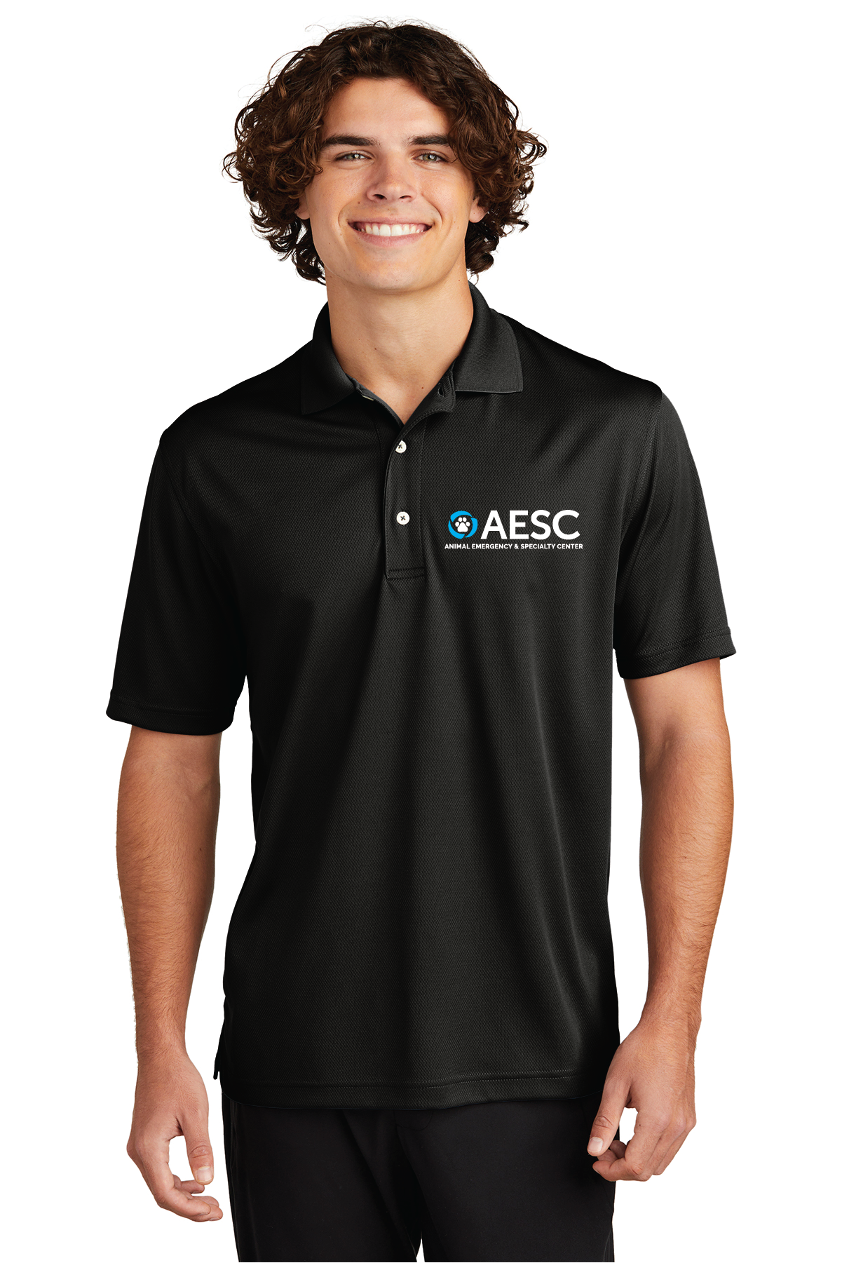 AESC Men’s Sport-Tek Dri Mesh Polo