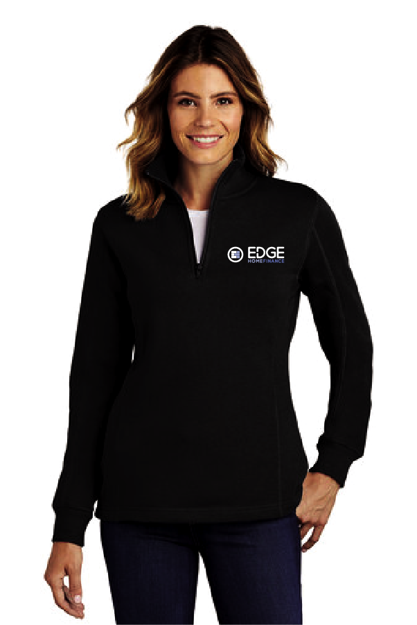 Edge Ladies Fleece 1/4 Zip Sweatshirt