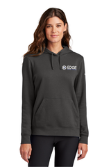 Edge Ladies Club Fleece Sleeve Swoosh Pullover Hoodie