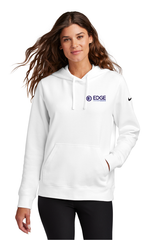 Edge Ladies Club Fleece Sleeve Swoosh Pullover Hoodie