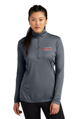 Powers Women’s Sport-Tek Pullover Grey Concrete