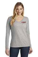 Powers Women’s District – Long Sleeve shirt Light Heather Grey