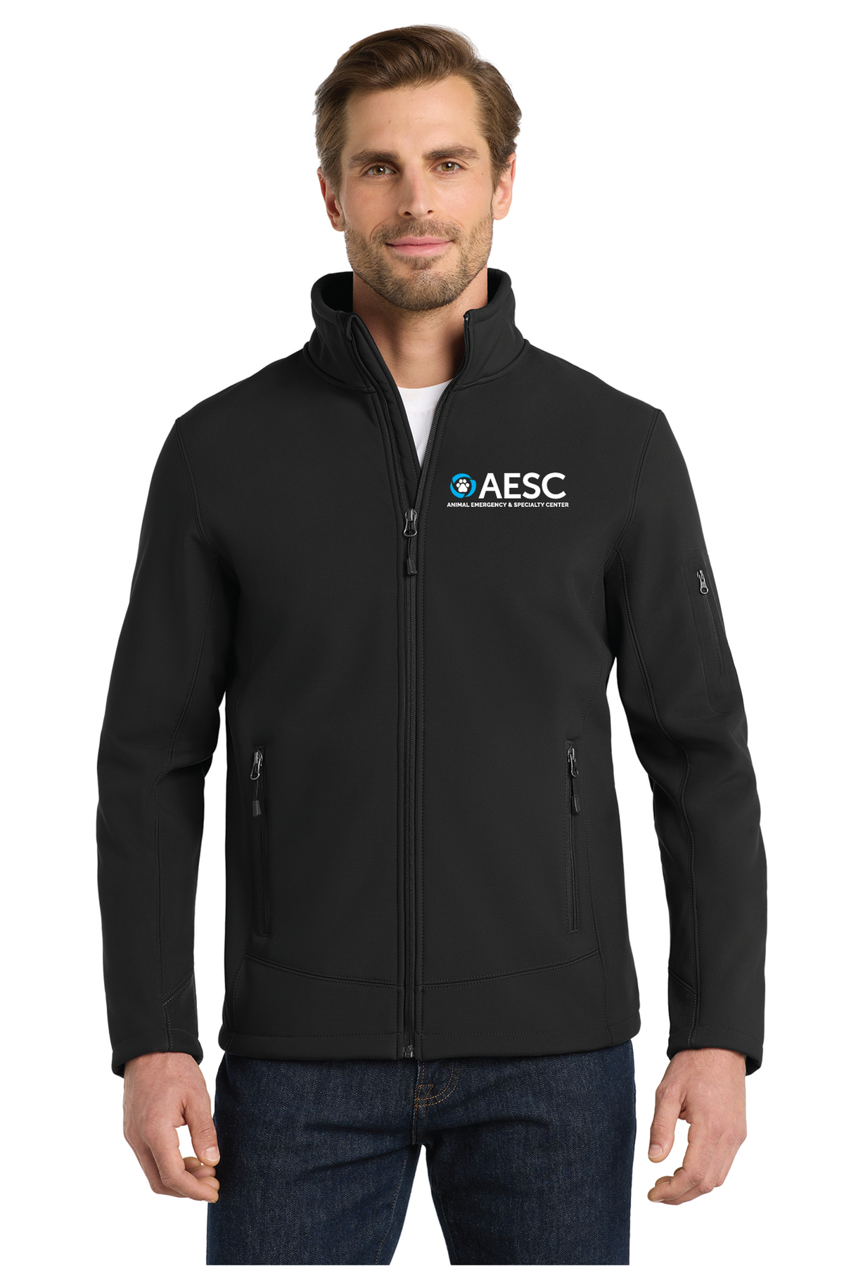 AESC Men’s Eddie Bauer Rugged Ripstop Soft Shell Jacket