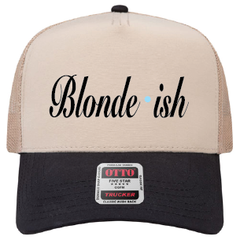 Blonde-ish trucker cap