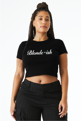Blonde-ish Crop Tee