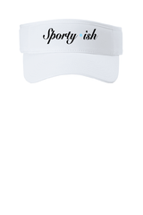 Sporty-ish White visor