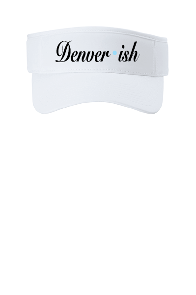 Denver-ish White visor