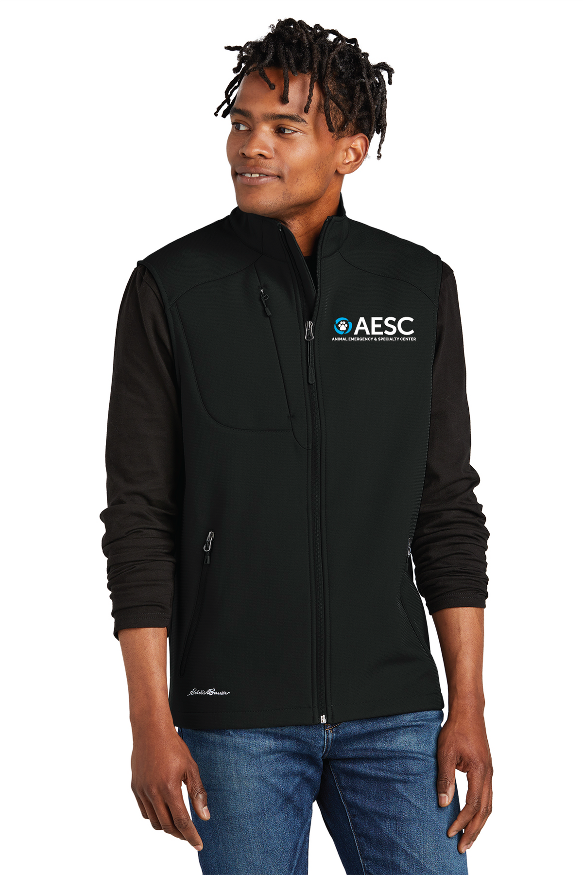 AESC Men’s Eddie Bauer Stretch Soft Shell Vest
