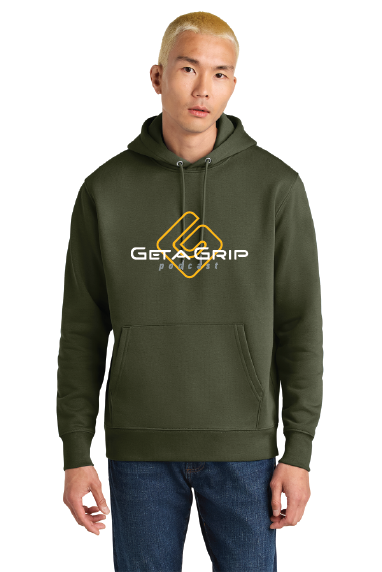 Unisex Military Green Hoodie OG Logo