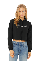 Sporty-ish Crop Hoodie