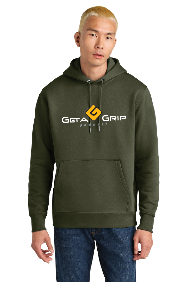 Unisex Military Green Hoodie alt Logo