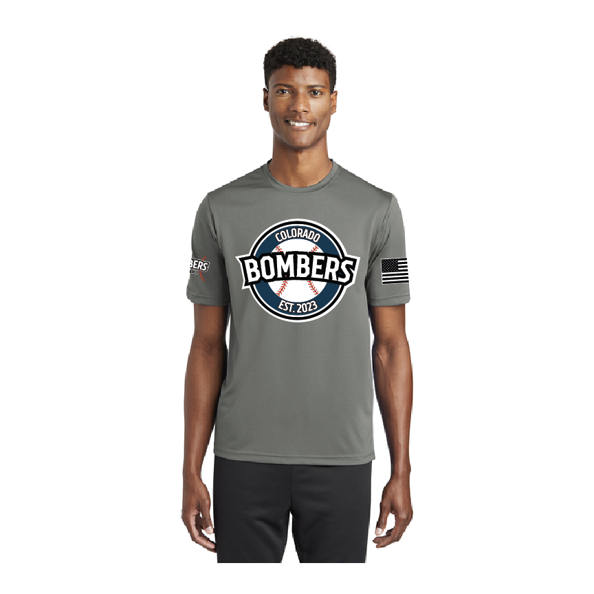 BOMBERS AWAY PERFORMANCE TEE