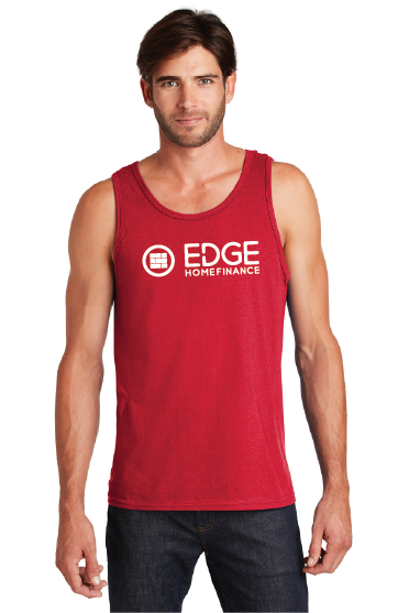 Edge Red Tank Top