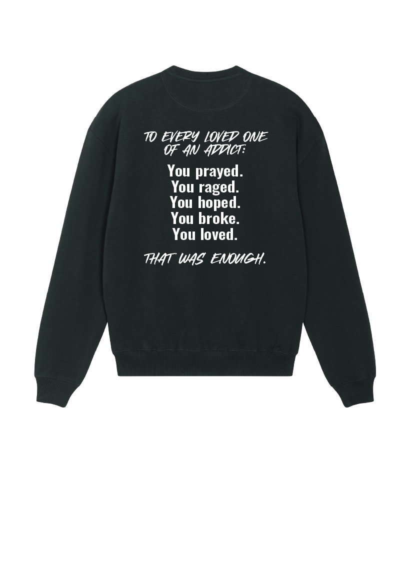 Unisex Free Heavy Weight Loved Ones Crewneck