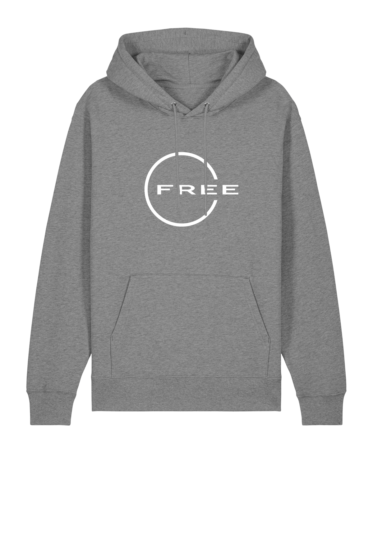 Unisex Free Heavy Weight Hoodie Grey