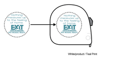 EXIT MOSAIC TAPE MEASURE