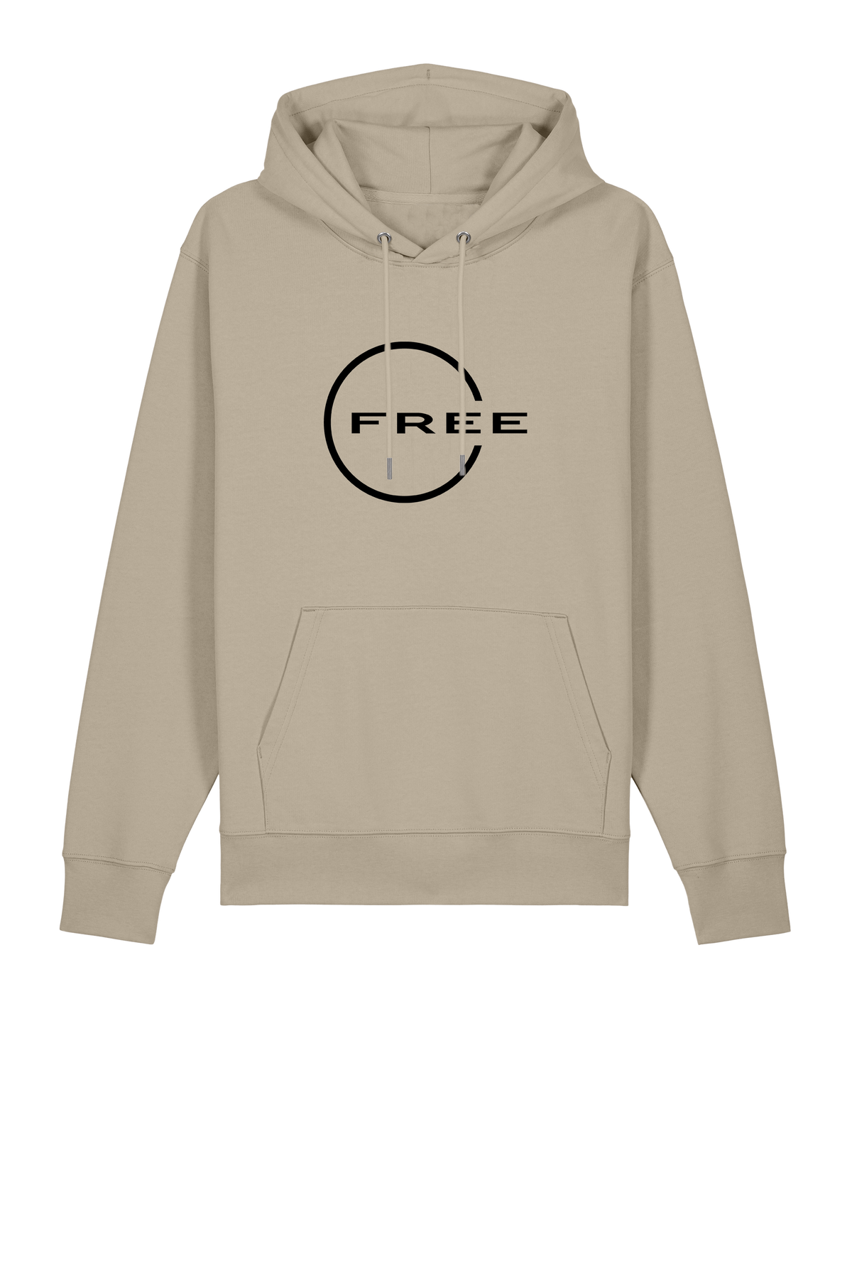 Unisex Free Heavy Weight Hoodie Tan