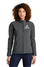 Load image into Gallery viewer, Aslan Women&#39;s Ogio Commuter Soft Shell Full zip Charcoal