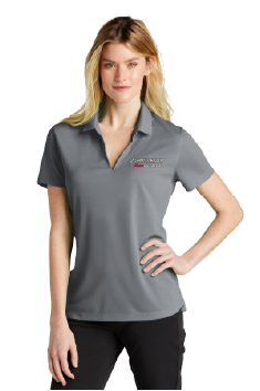Nike Ladies Dri-FIT Grey Micro Pique 2.0 Polo