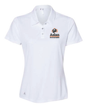 Load image into Gallery viewer, Aslan White Ladies Adidas Polo