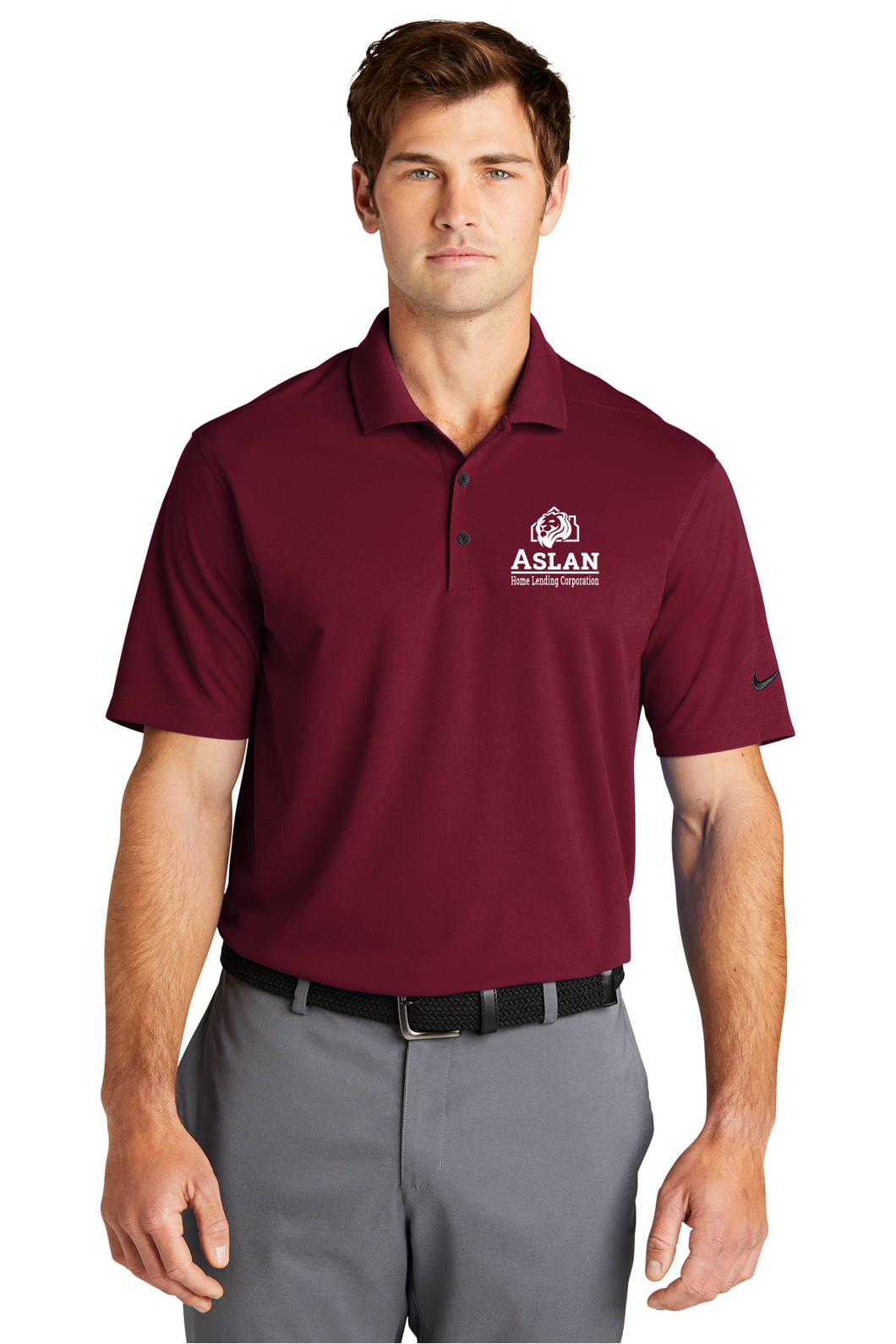 Aslan Nike Dri-FIT Micro Pique 2.0 Maroon