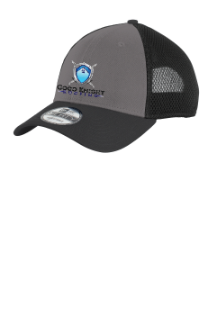 New Era - Snapback Contrast Front Mesh Cap - Charcoal/Black