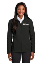 Load image into Gallery viewer, Aslan Black Ladies Soft Shell Jacket