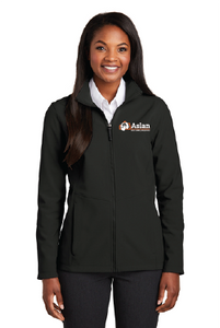 Aslan Black Ladies Soft Shell Jacket