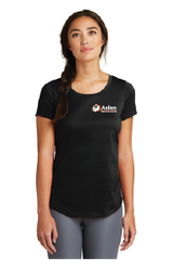 Aslan Black Ladies Performance T-Shirt